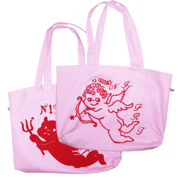 ANGEL & DEVIL BAG (BABY PINK) 3차