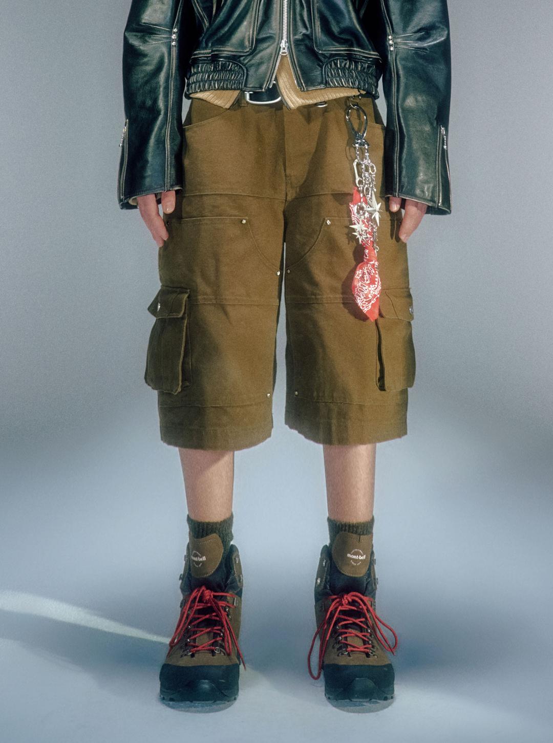 2ND) MEN MOKSHA BERMUDA PANTS BROWN