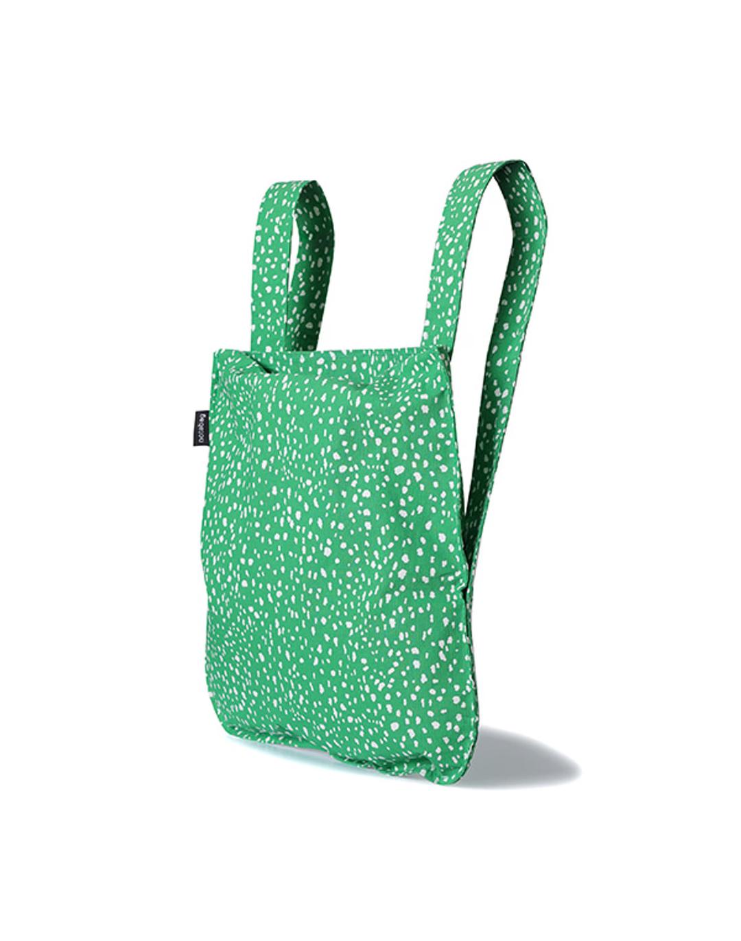 노타백 NB-P-GS (NOTABAG GREEN SPRINKLE) 오리지널 그린 스프링클 토트백