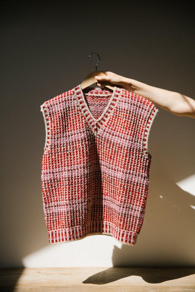 [KIT]비슈에뷔슈 Biches & Buches 베스트 NO.68 / NO.69 키트 Vest NO.68 / NO. 69 Kit 쁘띠램스울 프랑스 실 대바늘 실 니트하임