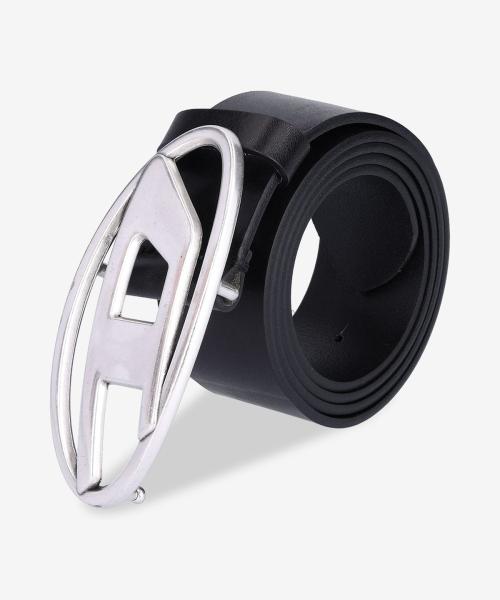 오발 D 로고 B 1DR 벨트 - 블랙 / X08516PR666T8013