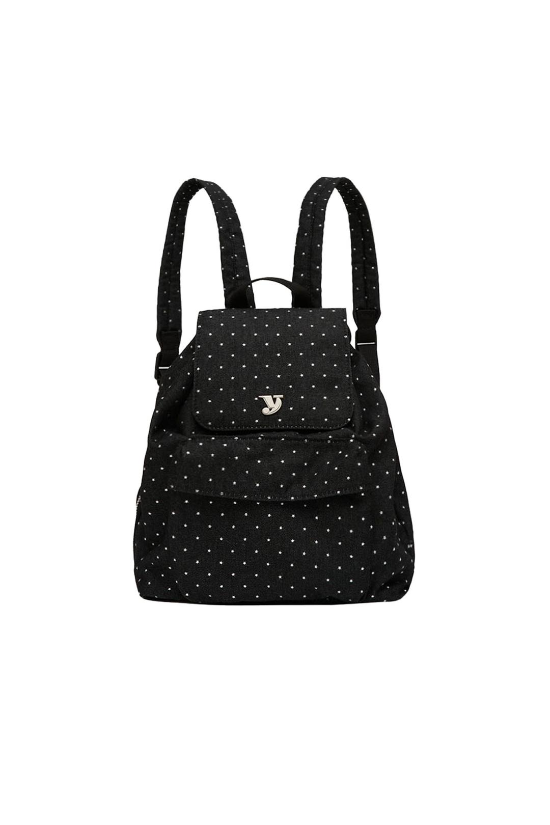 [12차 재입고]  미니 데이 백팩 mini day backpack (star black)