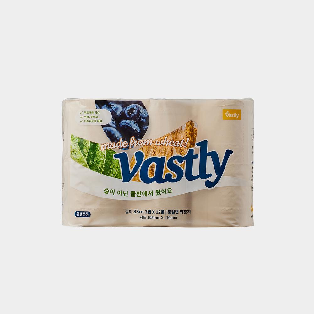 바스틀리 밀짚 토일렛 12롤