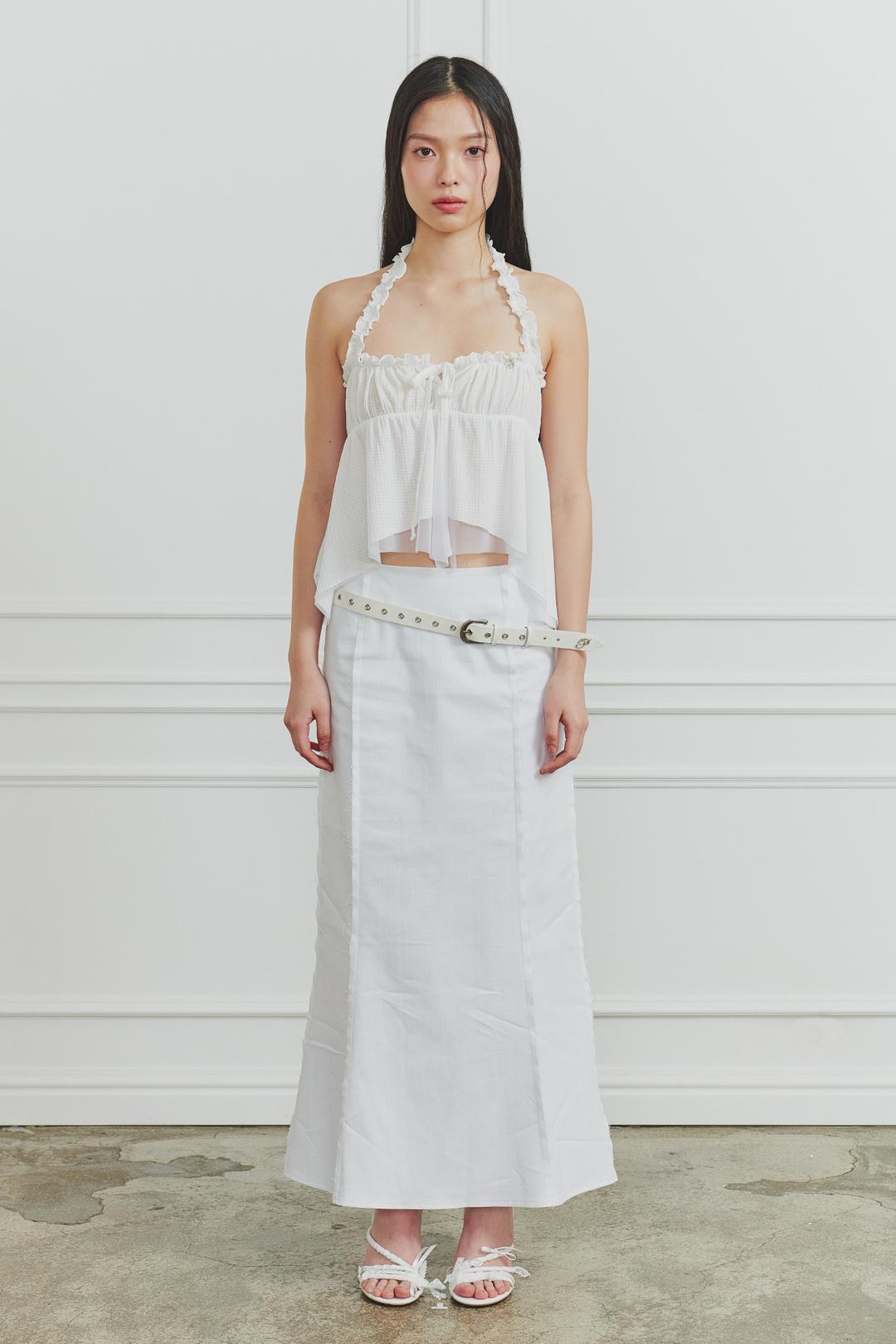 [5/8~] DARLING TOP white