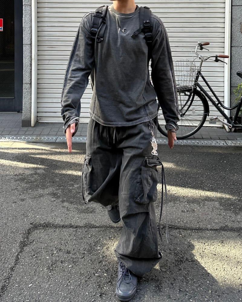 로프 피그먼트 카고팬츠 2C