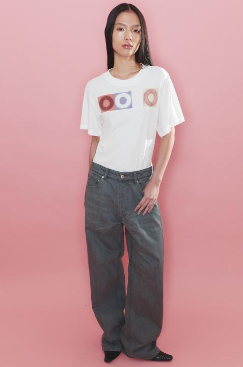 [04/24 예약발송] Wide Denim Pants, Ash