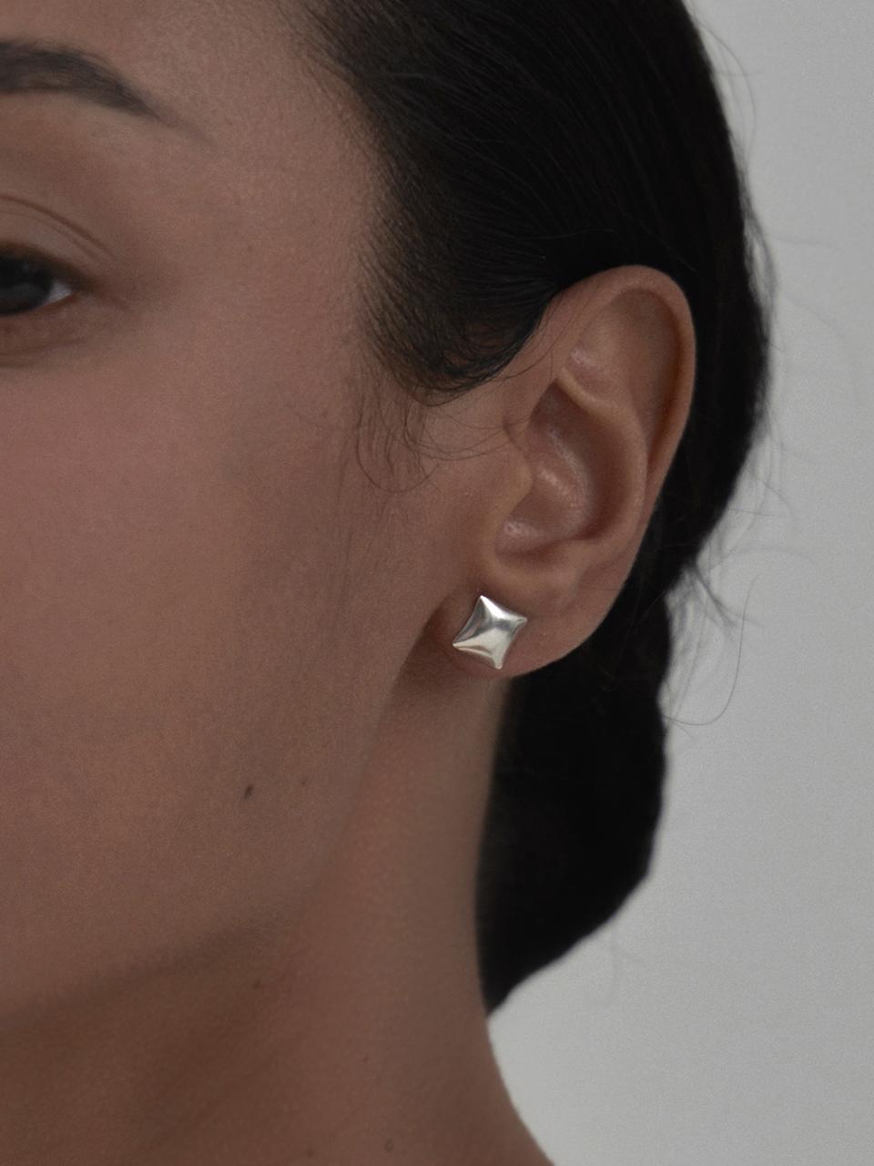 squares earrings 사각귀걸이