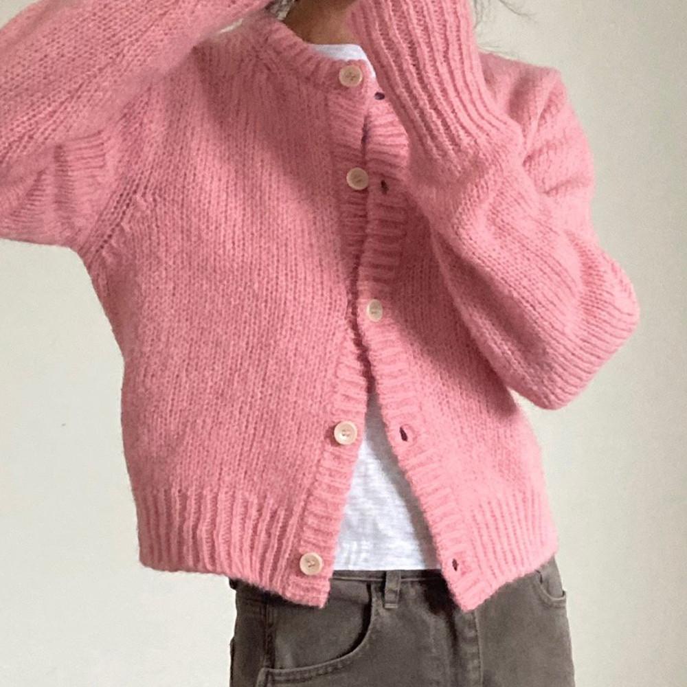 [플레인에떼]로맨티사이즈 코지 울 가디건 (3 color)