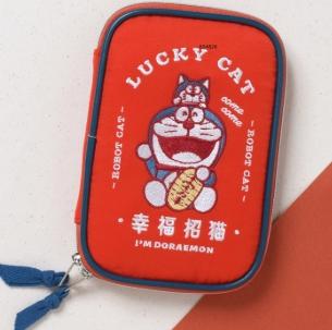 아이엠 도라에몽 럭키 캣 미니 멀티 파우치