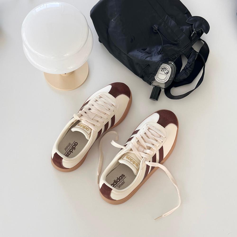 아디다스 네오 VL COURT 크림 가넷