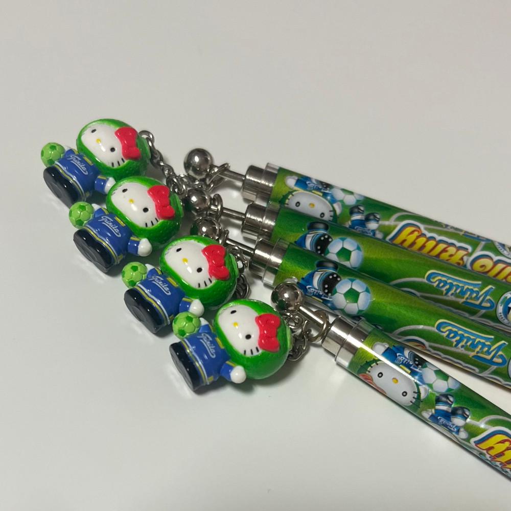 고전키티) 축구공든 키티 키링 고전샤프