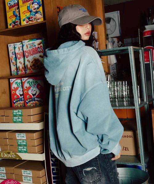 DISTRESSED HOODIE (3 COLOR)