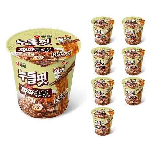 누들핏 짜파구리맛 41.5g, 8개 - 라면 | 쿠팡
