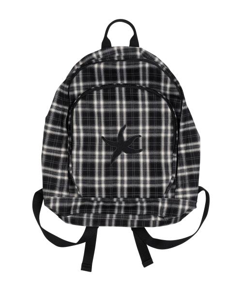 TCM starfish check backpack (black)