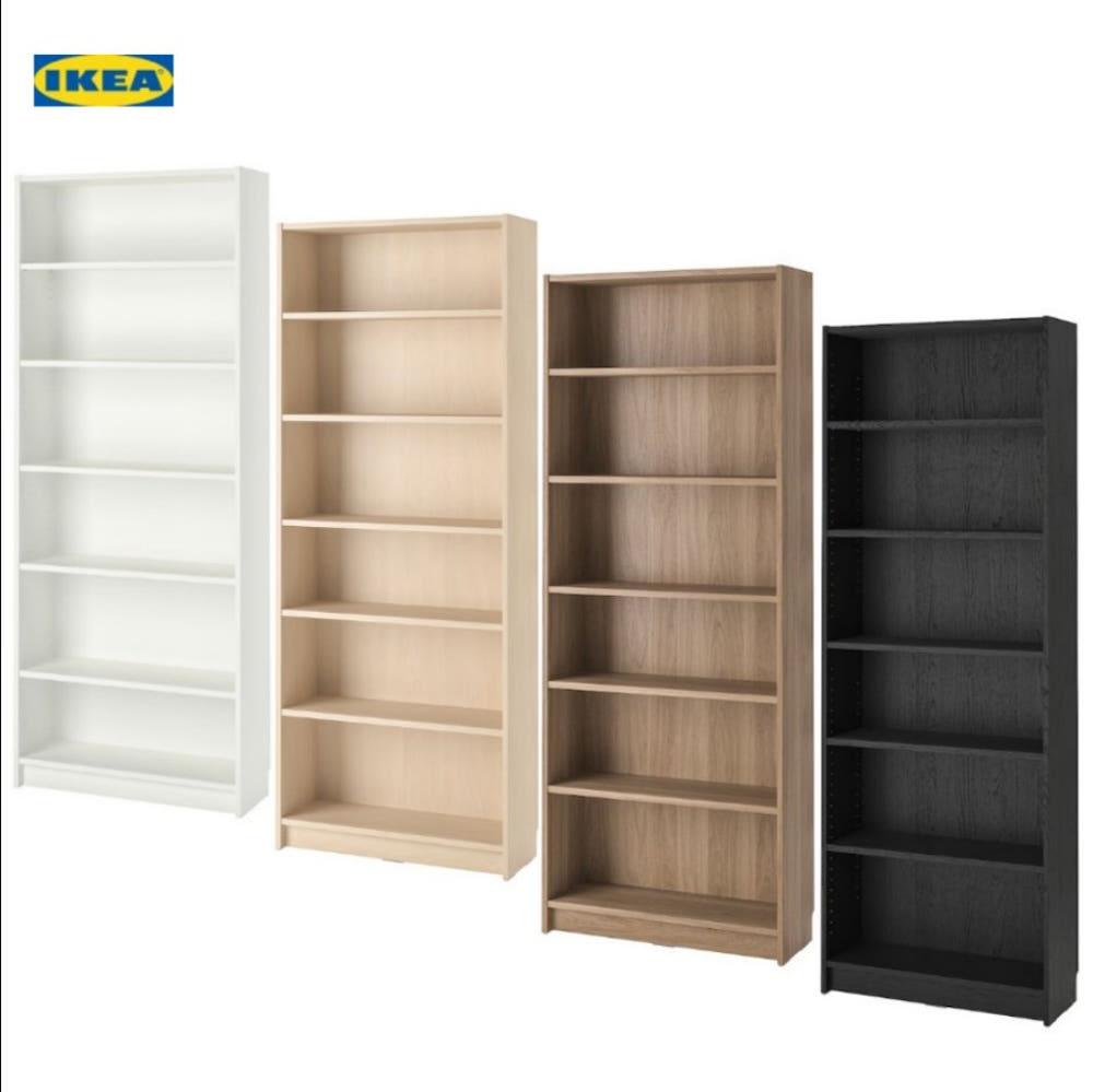 이케아 BILLY 빌리 책장 책꽂이 서재 진열장 오픈 사무용 수납선반 6단