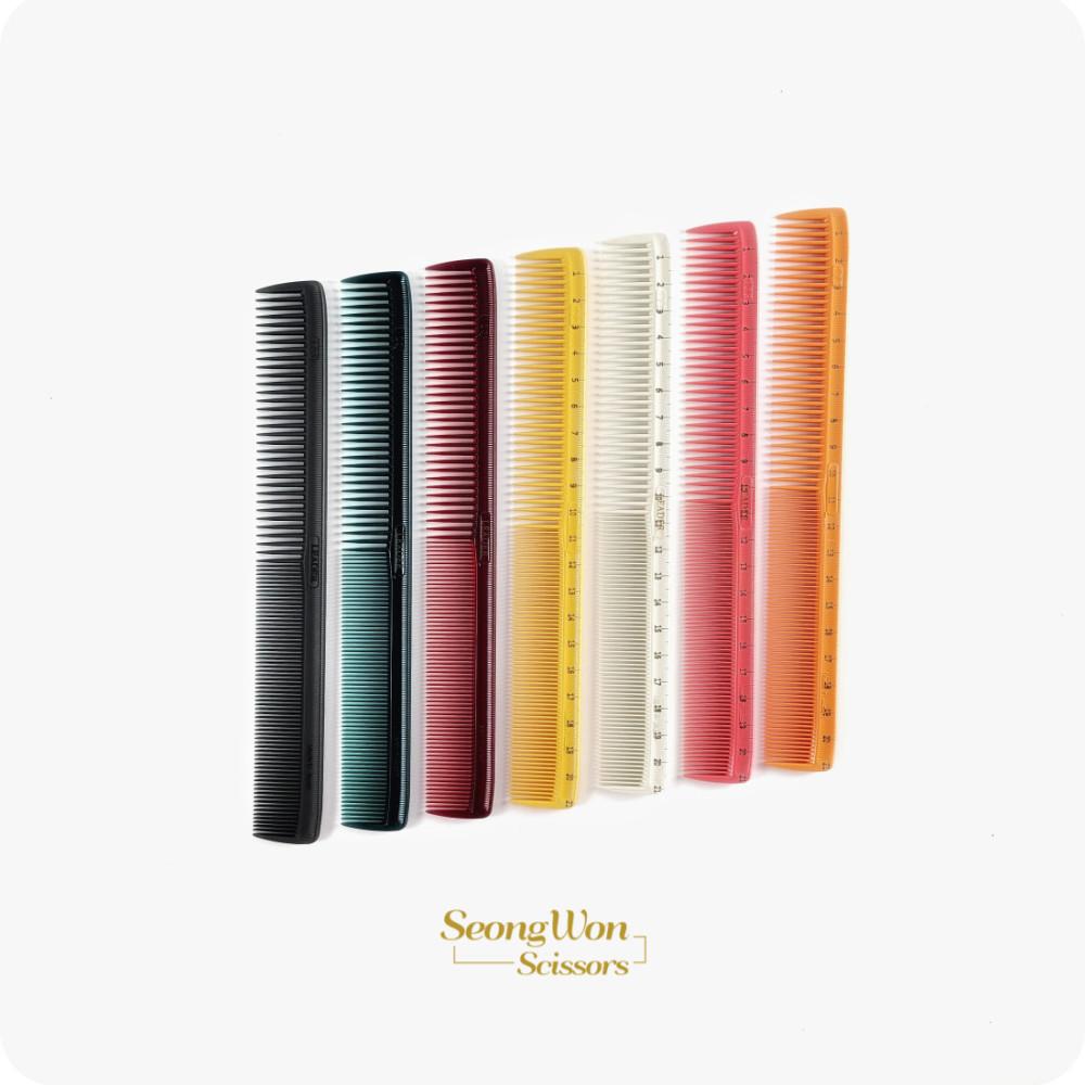 리더 123 커트빗 눈금커트빗 일제 전문가용