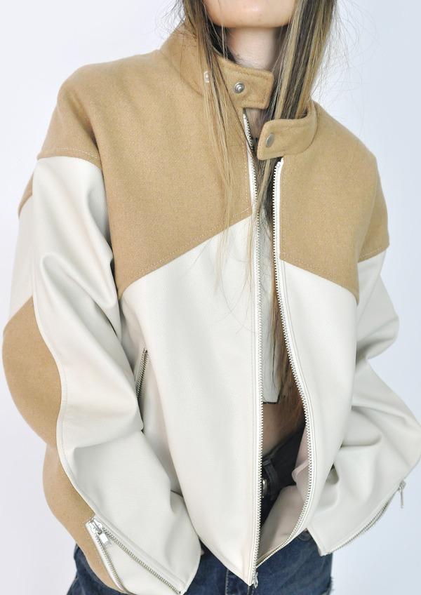 motor rider jacket(2color)