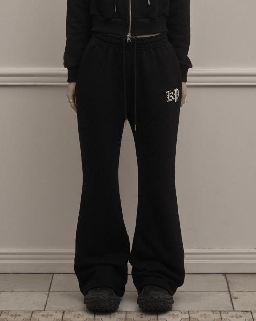 Chrome Bootcut Pants (black)