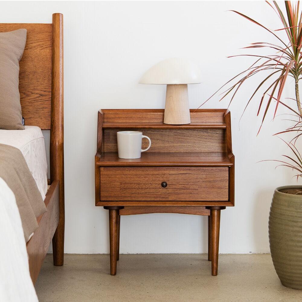 오투가구 피카 사이드 테이블 미니 침대 선반 탁자
