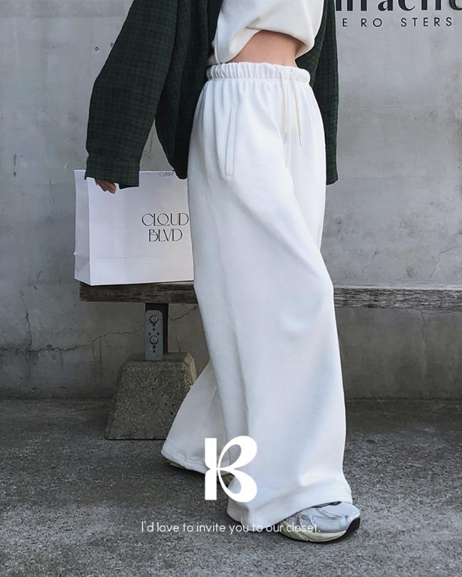 베이델리 [당일출고][MADE/숏,롱]뉴어 투웨이 와이드 트레이닝 팬츠