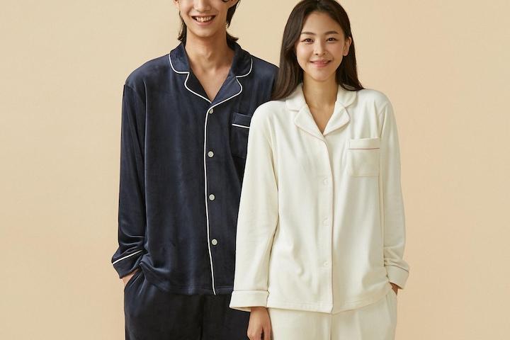 밍크 플리스 파자마 상하세트