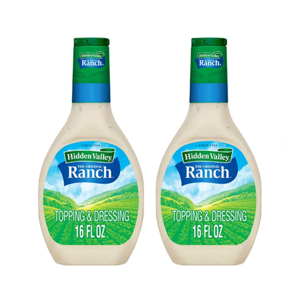 히든밸리 오리지널 랜치 드레싱 16 oz 473ml 2개 세트