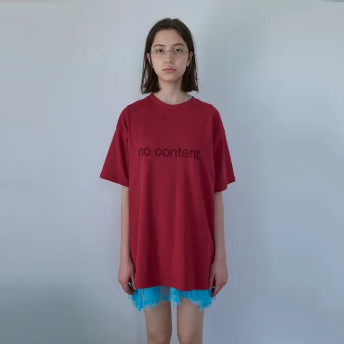 69. NOCONTENT-T _ Red