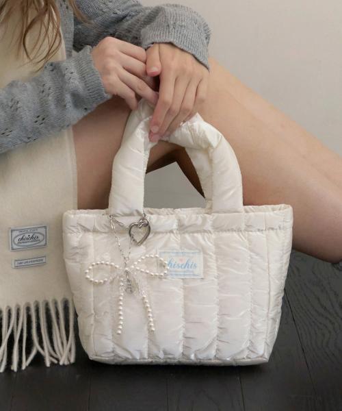 CHISCHIS PADDING BAG - WHITE