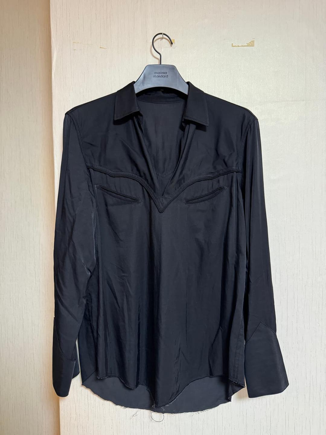 더 레터스 the letters 세틴 웨스턴 셔츠 | 후루츠패밀리