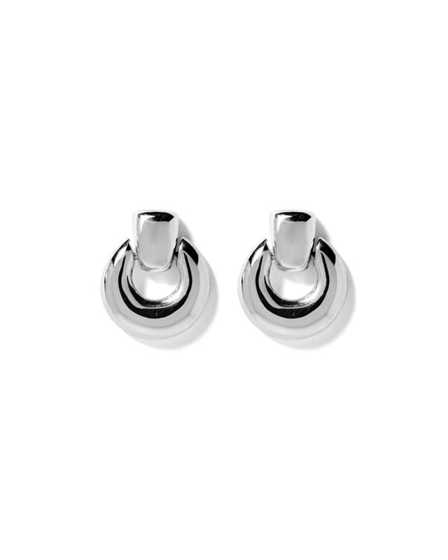 RETRO CRESCENT MOON EARRINGS