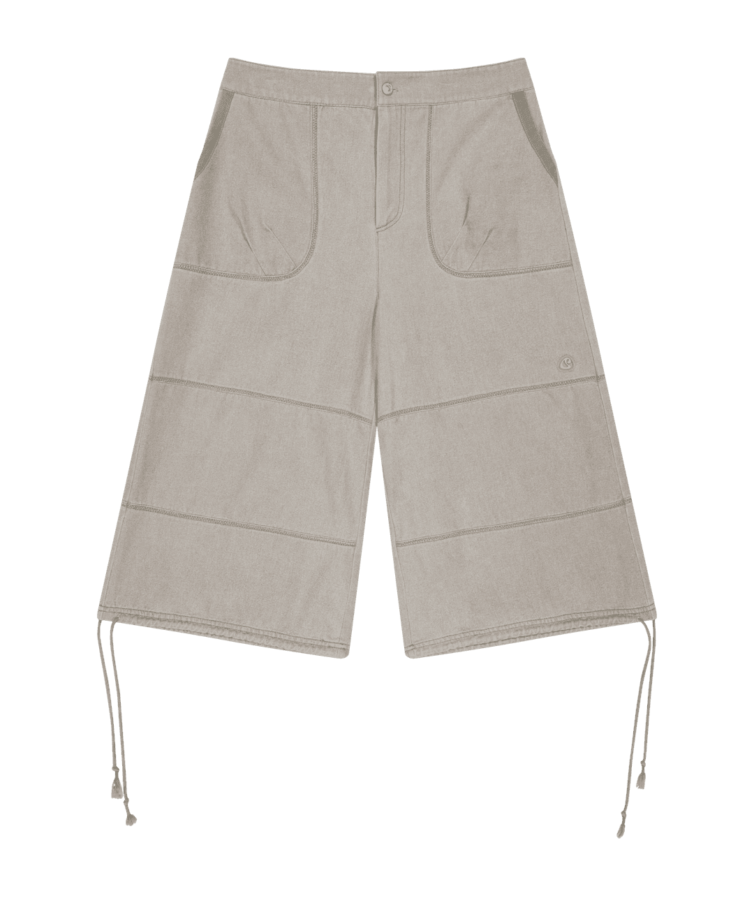 OXFORD ZIGZAG PANTS BEIGE
