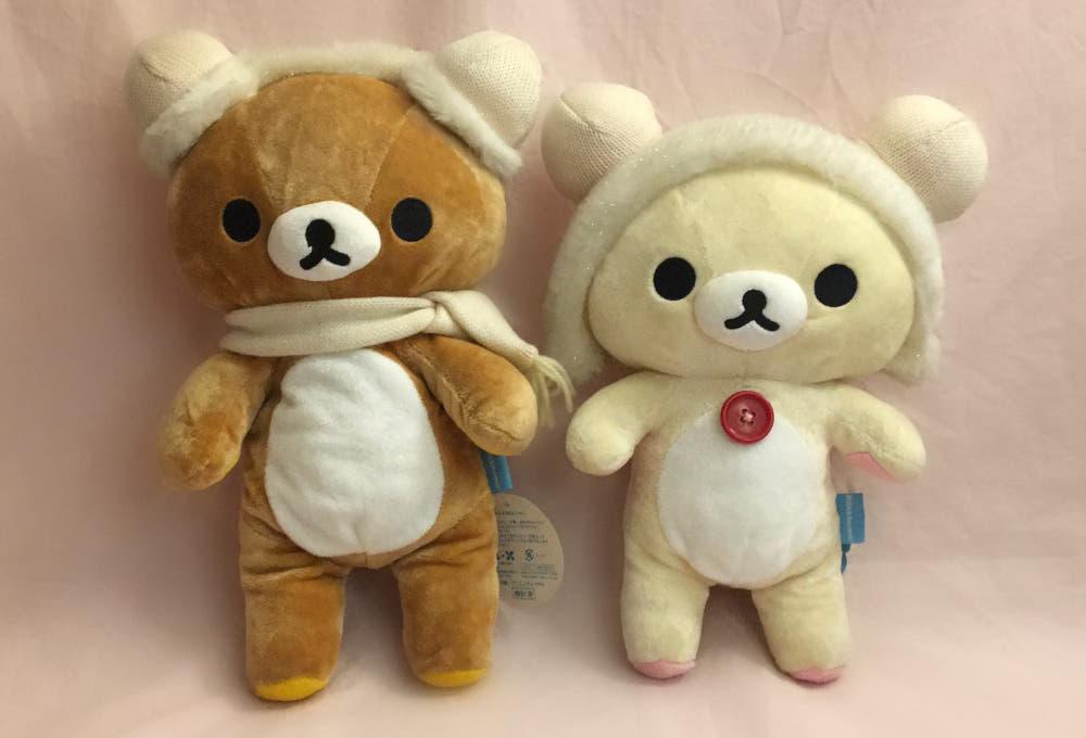 리락쿠마 겨울 인형