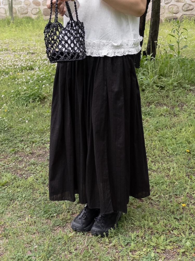 Muse cotton skirt