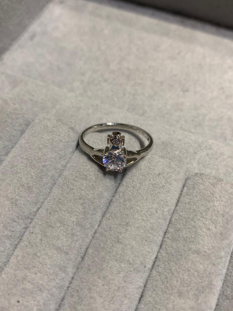 (영국직배송) 비비안웨스트우드 레이나 쁘띠 스털링 실버 925 반지 64040006