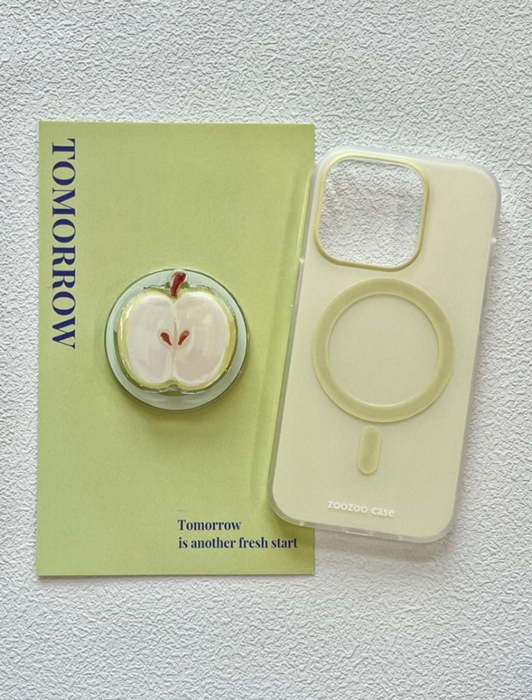 쏠띵즈 여름 풋사과 맥세이프 아이폰 케이스