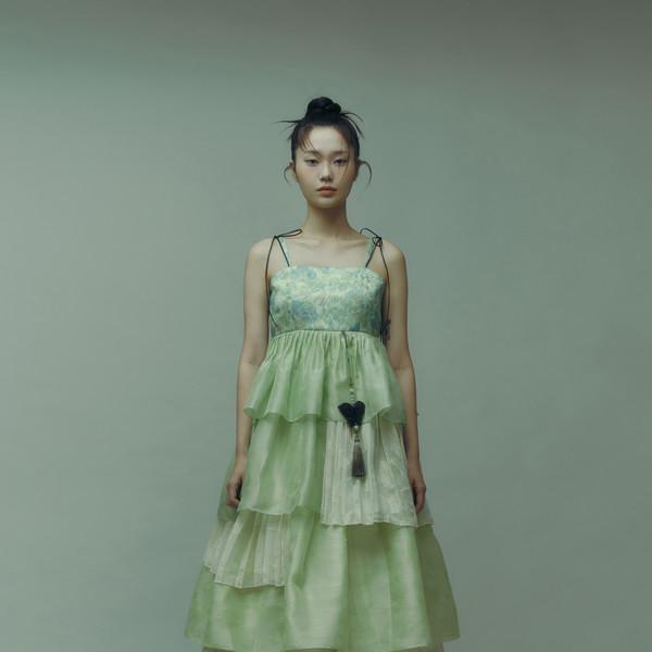 [ORDER-MADE] JEONHAENGUT UNBALANCED MUJIGI DRESS