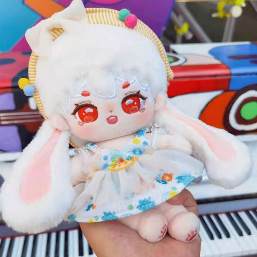 20cm 백설 토끼 무속성인형 아이돌인형 봉제 솜뭉치