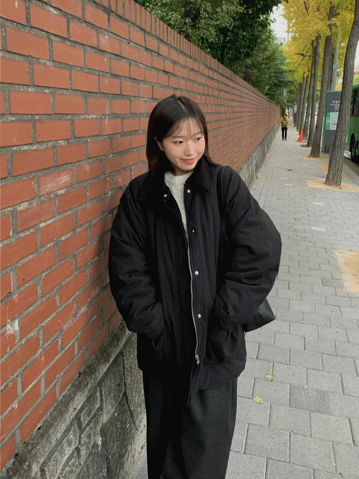 워크 패딩 자켓