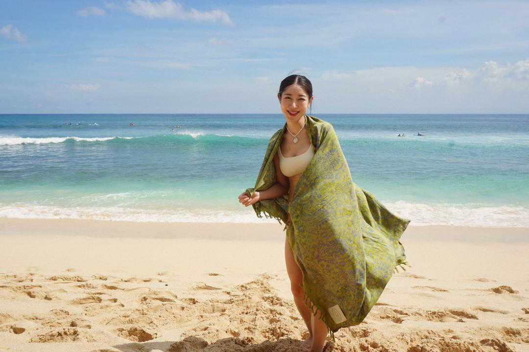 MOOD SARONG -ANTIQUE OLIVE