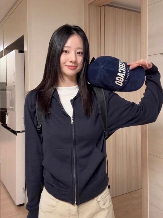 [지구,빙빙 pick][컬러추가]Whole garment hood zip up _ 5Color