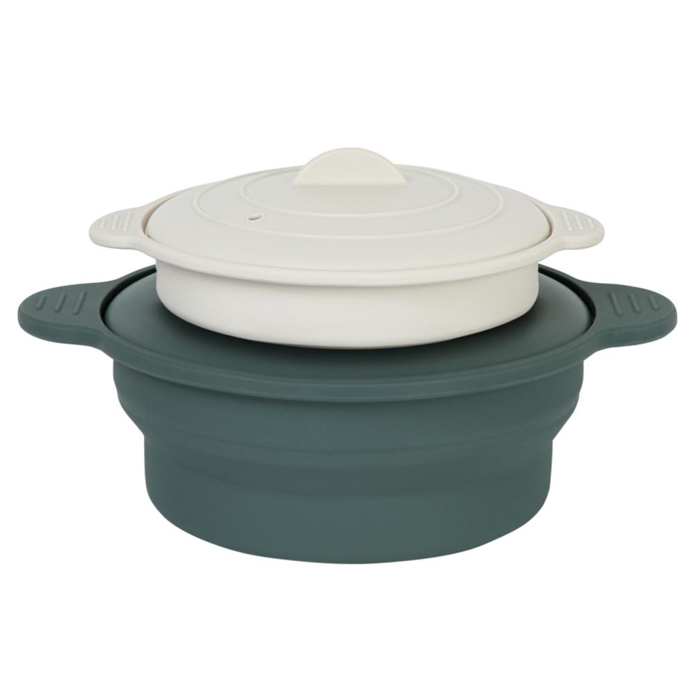 베르덴 전자레인지 찜기 계란찜기 이유식 찜기 접이식 실리콘 용기 세트