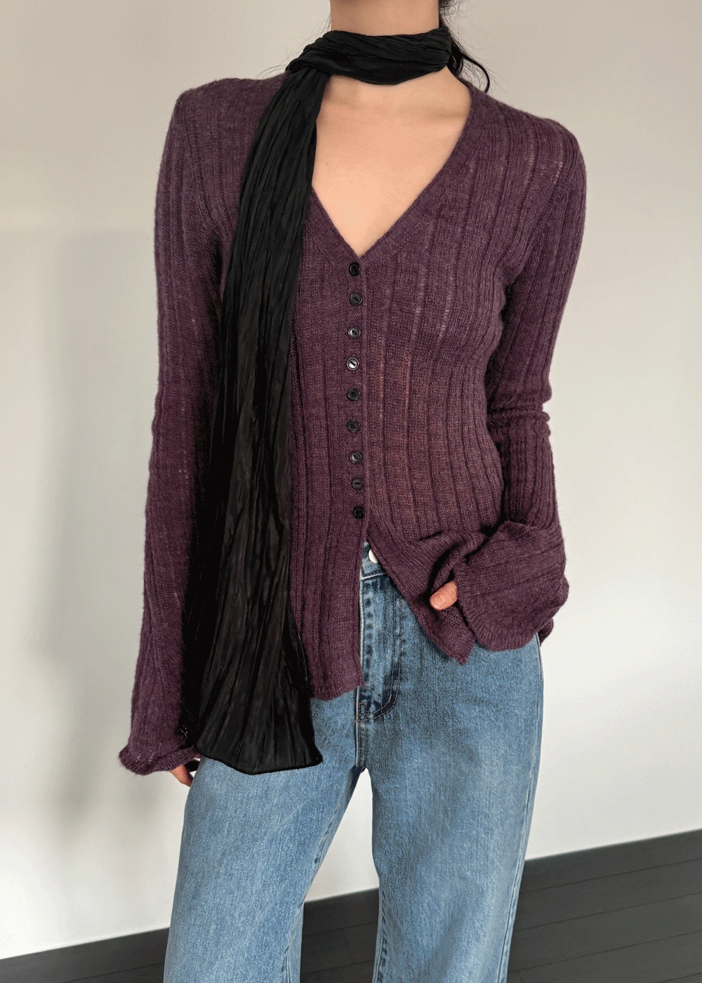 Isabel button cardigan