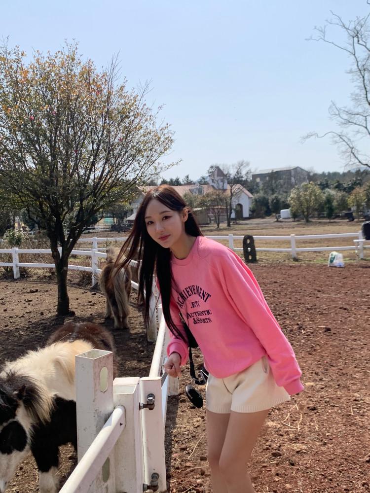 유앤 나그랑 맨투맨 (멜란지,핑크,네이비)