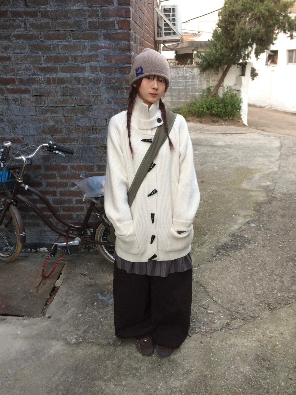 릴리 더플 니트 가디건 (2 color)