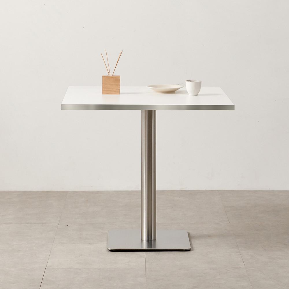 소담갤러리 닉스 사각 테이블 식탁 카페 화이트 미드센츄리모던 600