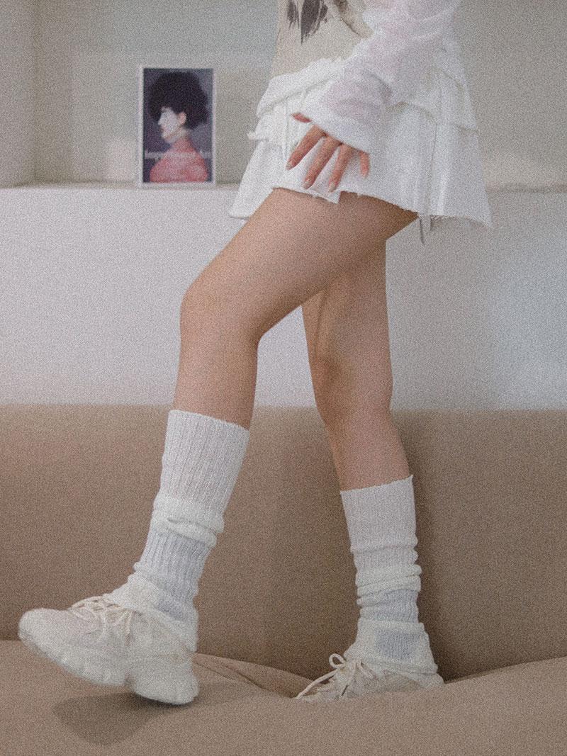 이프트 데르 메쉬 통굽 어글리슈즈 5.5cm