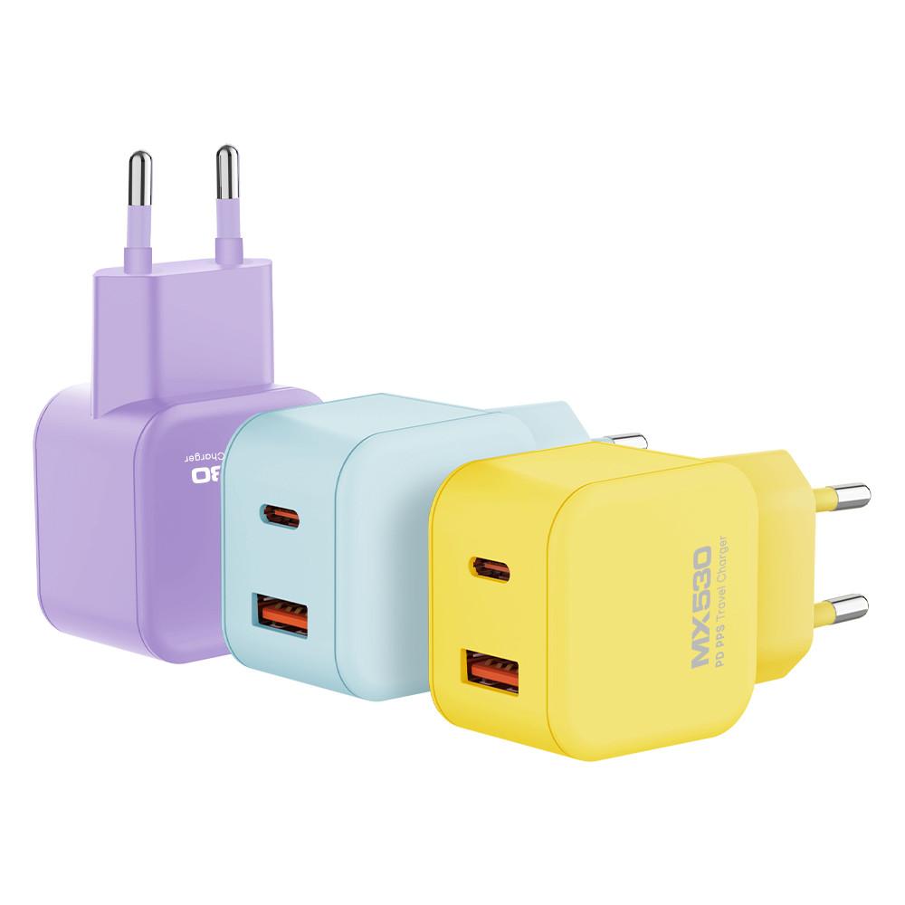 [공동구매] 엑스트라 MX530 PD PPS 초고속 듀얼 충전기 (어뎁터+PD케이블)