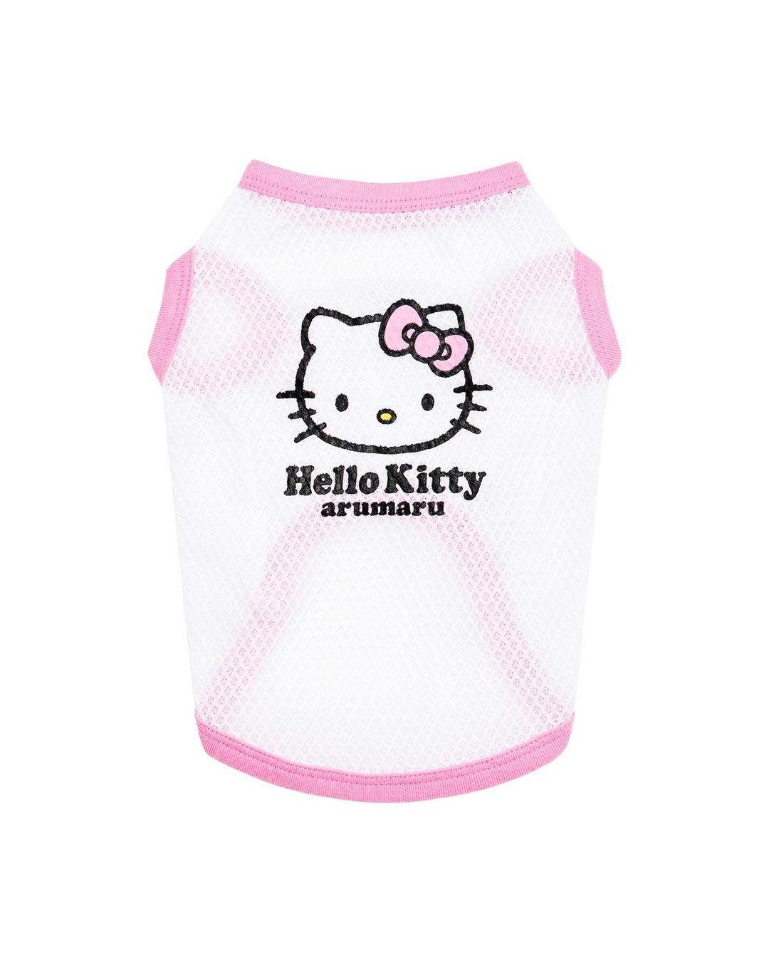 Hello Kitty x arumaru Pet Sleeveless Mesh Top_Pink