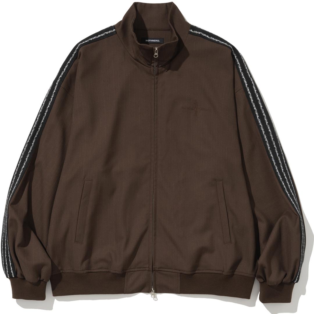 Thorns Line Track Jacket - Brown