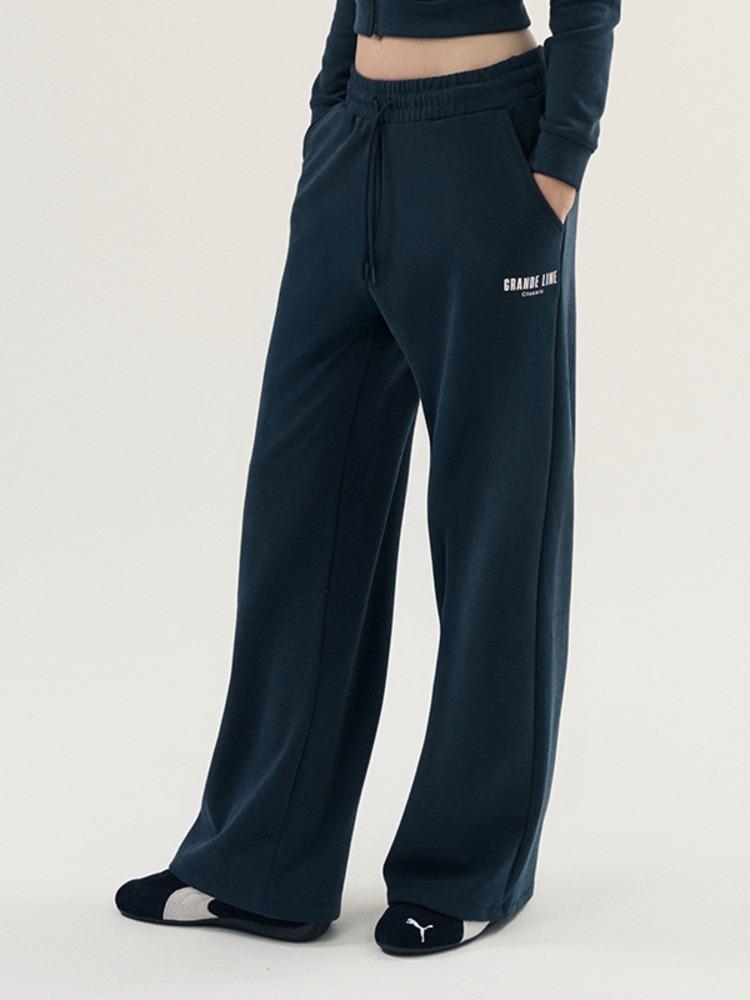 스트링 와이드 팬츠